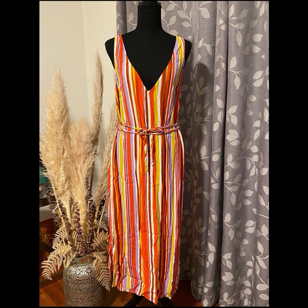 Striped Multi color Dress